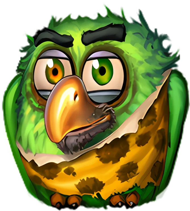 Pirots 2 Green Bird