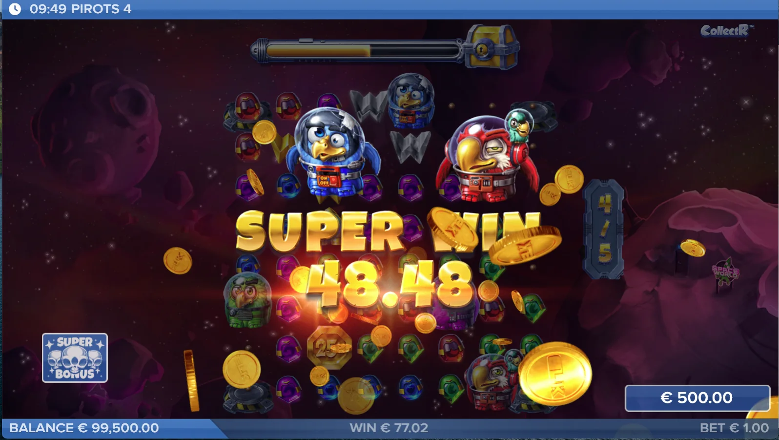Pirots 4 Lost in Space Super Win