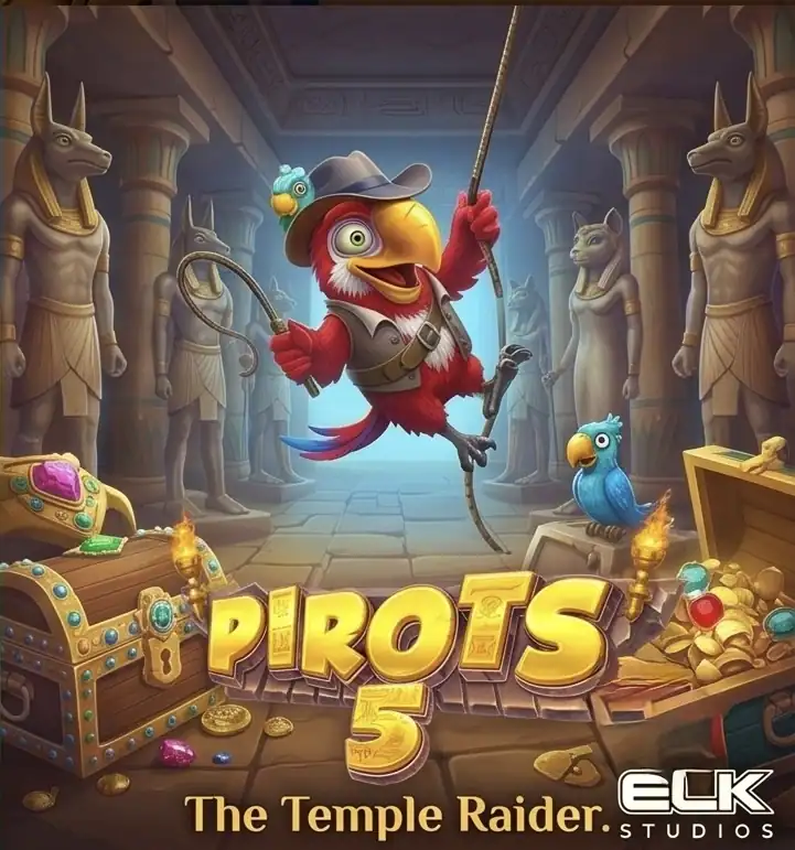 Pirots 5 The Temple Raider bonus game